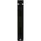 Ekena Millwork Versailles Wrought Iron Bracket, (Single center brace), Antiqued Warm Silver 1 1/2"W x 5 1/2"D x 8"H BKTM01X05X08SVEAWS - alternate 3